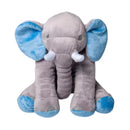 Almofada Elefante de Pelúcia 60 cm Antialérgica para Bebê