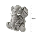 Almofada Elefante de Pelúcia 60 cm Antialérgica para Bebê
