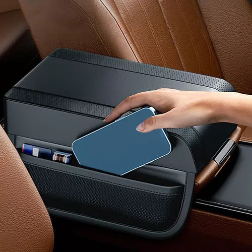 Almofada de Apoio Automotivo Universal com Porta Objetos - ComfortDrive