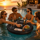 Bandeja Inflável Flutuante para Bebidas e Copos | PoolBar