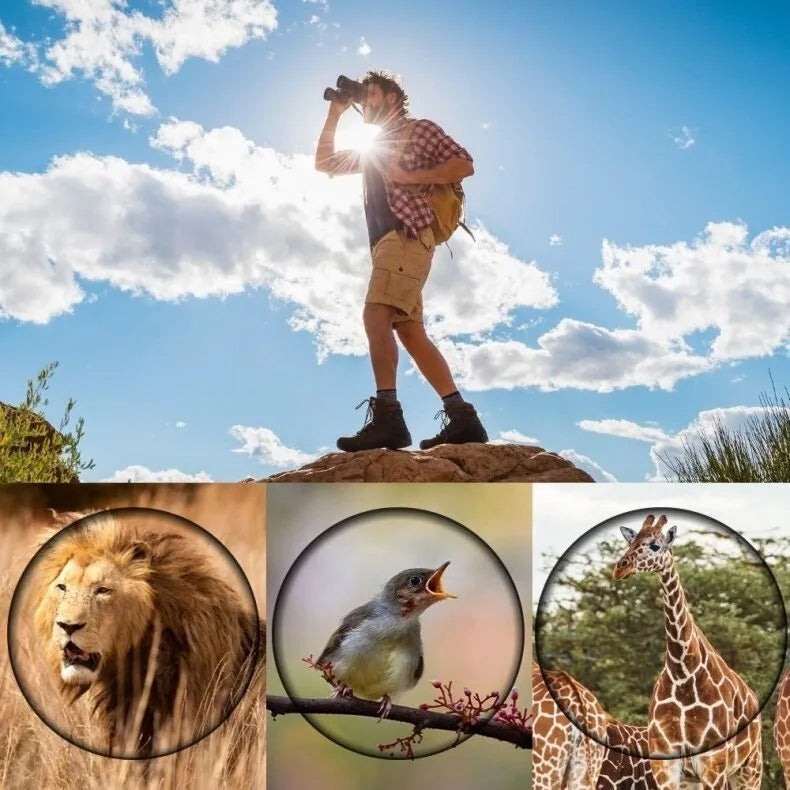 Binóculo Profissional Longo Alcance com Zoom Potente e Alta Definição