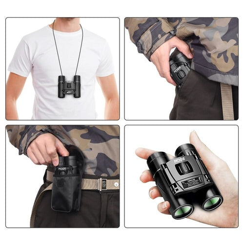 Binóculo Profissional Portátil HD com Visão Noturna 30.000M de Alcance