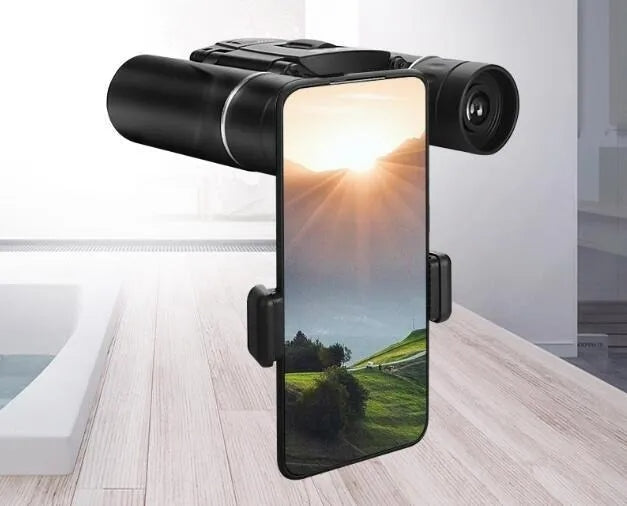 Binóculo Profissional Portátil HD com Visão Noturna 30.000M de Alcance