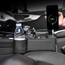 Bolsa Organizadora de Couro para Carro com Suporte