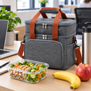 Bolsa Térmica Expansível de Grande Capacidade para Alimentos e Bebidas