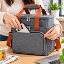 Bolsa Térmica Expansível de Grande Capacidade para Alimentos e Bebidas