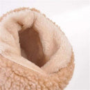 Bota Feminina de Inverno Forrada com Salto Grosso