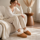 Bota Pantufa Feminina Peluciada com Solado Antiderrapante