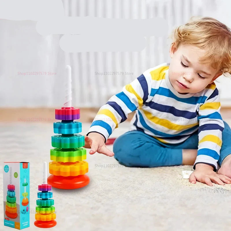 Brinquedo Educativo Giro Mágico Montessoriano para Desenvolvimento Infantil