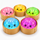 Brinquedo Squishy Bao Chinês Anti Estresse Caixa Surpresa