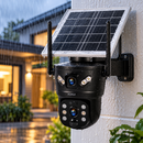 Câmera de Segurança Solar Externa 6MP com Lente Dupla e 4G