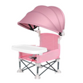 Cadeira de Alimentação para Bebê Dobrável e Portátil com Toldo | BabyGo