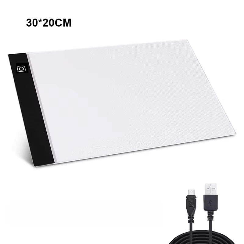 Caderno Led Regulável para Desenho - ArtGlow