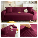 Capa Protetora de Sofá Ajustável Jacquard Antideslizante