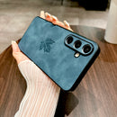 Capa Samsung Retro de Couro Anti Impacto