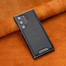 Capa Samsung de Couro Clássico Premium