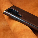 Capa Samsung de Couro Clássico Premium