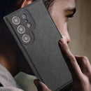 Capa Samsung de Couro com Proteção de Câmera