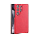 Capa Samsung de Couro com Proteção de Câmera