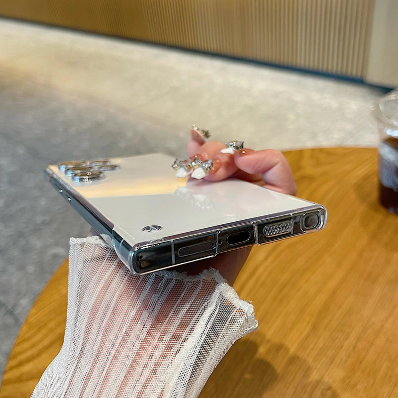 Capa Transparente Sem Bordas para Samsung