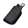 Capa Universal para Chave de Carro em Couro com Zíper