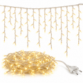 Cascata de Natal 400 LEDs 10 Metros com 8 Funções