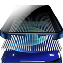 Case Magnética Blindada iPhone Dupla Proteção 360º com Película de Privacidade