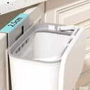 Cesto de Lixo Suspenso para Cozinha com Tampa Inteligente