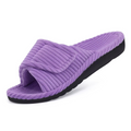 Chinelo Feminino de Pelúcia com Alça Ajustável | CozyFlex