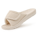 Chinelo Feminino de Pelúcia com Alça Ajustável | CozyFlex