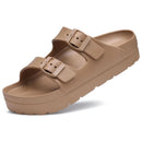 Chinelo Feminino Plataforma com Fivela Ajustável | FlexStep