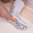 Conjunto de Meias de Reflexologia com Massageadores Acupressão