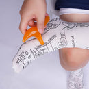 Conjunto de Meias de Reflexologia com Massageadores Acupressão