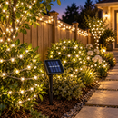 Cordão de Luz Solar para Jardim com 8 Modos à Prova d’Água