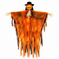 Enfeite Halloween Caveira Fantasma com Olhos LED e Som