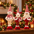 Enfeite Papai Noel em Pé para Decoração Natalina