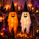 Enfeite de Halloween Fantasma Suspenso com LED