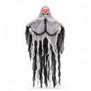 Enfeite de Halloween com Som e Led Caveira Perdurável 90cm