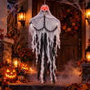 Enfeite de Halloween com Som e Led Caveira Perdurável 90cm