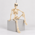 Esqueleto Humano Articulado com Led 40cm para Decoração de Halloween