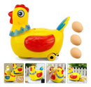 Galinha Elétrica de Brinquedo que Põe Ovos com Som e Música