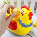 Galinha Elétrica de Brinquedo que Põe Ovos com Som e Música