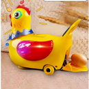 Galinha Elétrica de Brinquedo que Põe Ovos com Som e Música