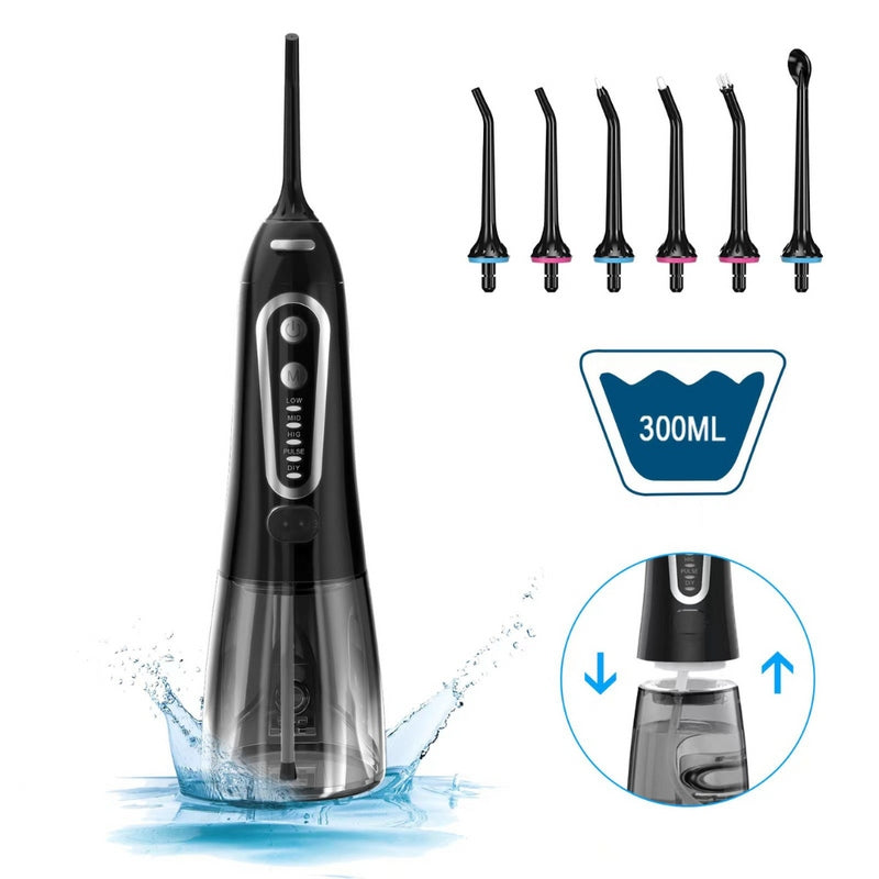 Irrigador Oral Portátil para Higiene Dental Recarregável
