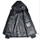 Jaqueta Masculina Outdoor Impermeável e Corta Vento com Capuz