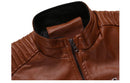 Jaqueta de Couro Casual Masculina - UrbanChic