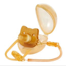 Kit 2 Chupetas de Silicone Calmantes Anticólica com Estojo – 0 a 3 anos