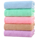 Kit 5 Toalhas de Rosto e Mãos Macias e Super Absorventes | CoralSoft