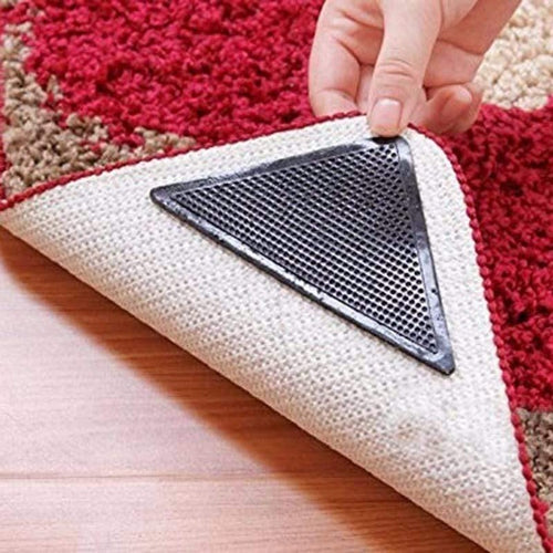 Kit Fixadores Antiderrapantes para Tapetes e Carpetes