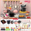 Kit Cozinha Infantil com Panelinhas, Utensílios e Comidinhas | MiniChef